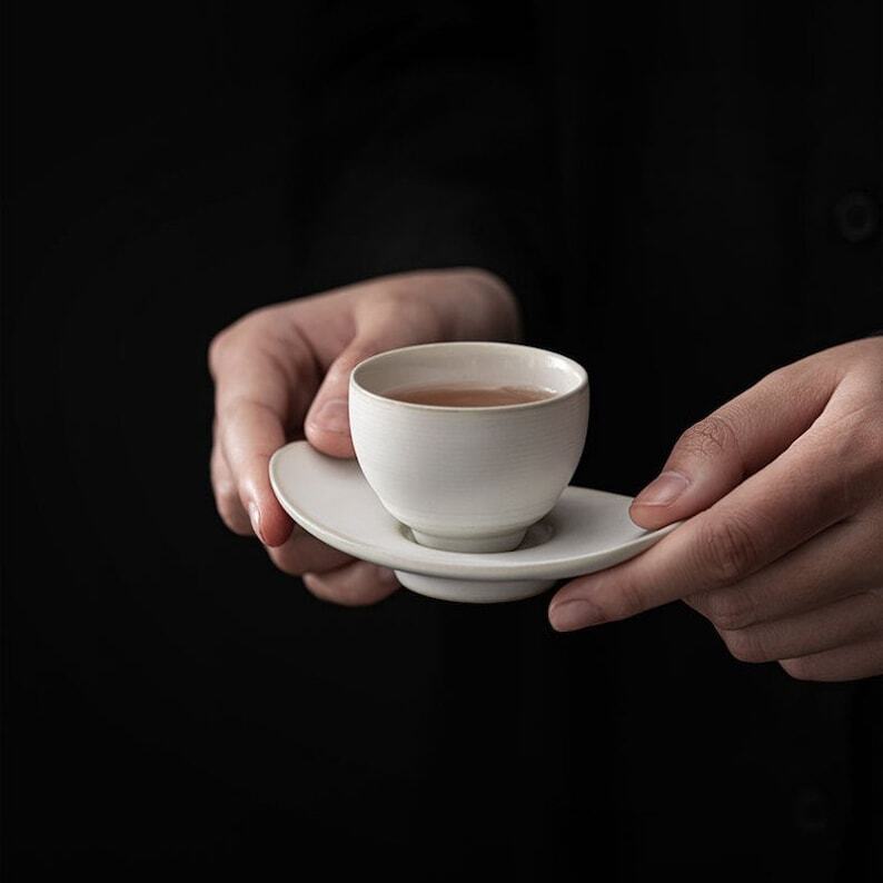 Oval Ceramic Tea Coaster|Coffee Coaster|Tea Accessories