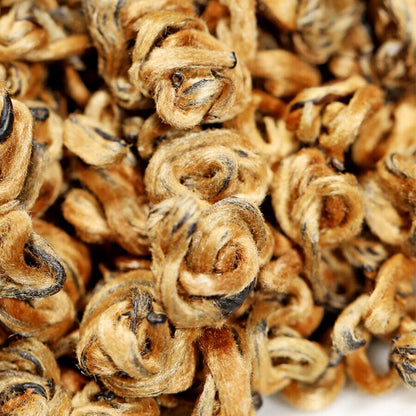 250g Yunnan Balck Tea Fengqing DianHong Huang Jin Luo Healthy Drink Loose Leaf