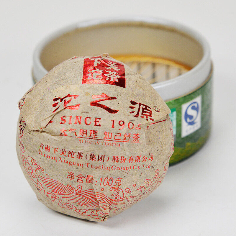 TUO ZHI YUAN * 2014 Yunnan XiaGuan TuoCha Puerh Tea Raw Pu'er 100g with Box