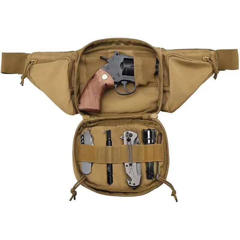 Men's Tactical Waist Bag Pack Chest Training Hiking Bags Wallet Military Belt