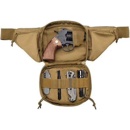 Men's Tactical Waist Bag Pack Chest Training Hiking Bags Wallet Military Belt