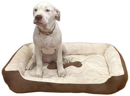 Luxury Pet Bed for Dogs or Cats - Super Soft, Machine Washable, Non-Slip Bottom