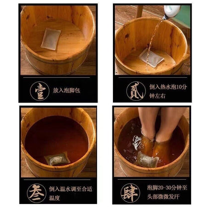 Natural Herbal Foot Bath Best Quick Fat Burner Weight Loss Supplements 400G 泡脚减肥