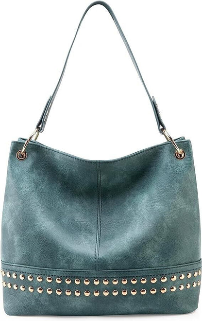 Montana West Hobo Purses and Handbags for Women Vegan Leather Top Handle Bag