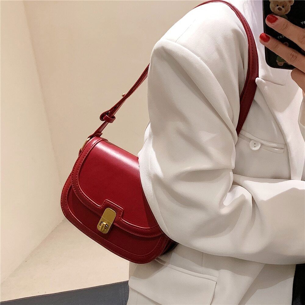 Crossbody Bags For Women Lock Shoulder Purse Ladies Handbags