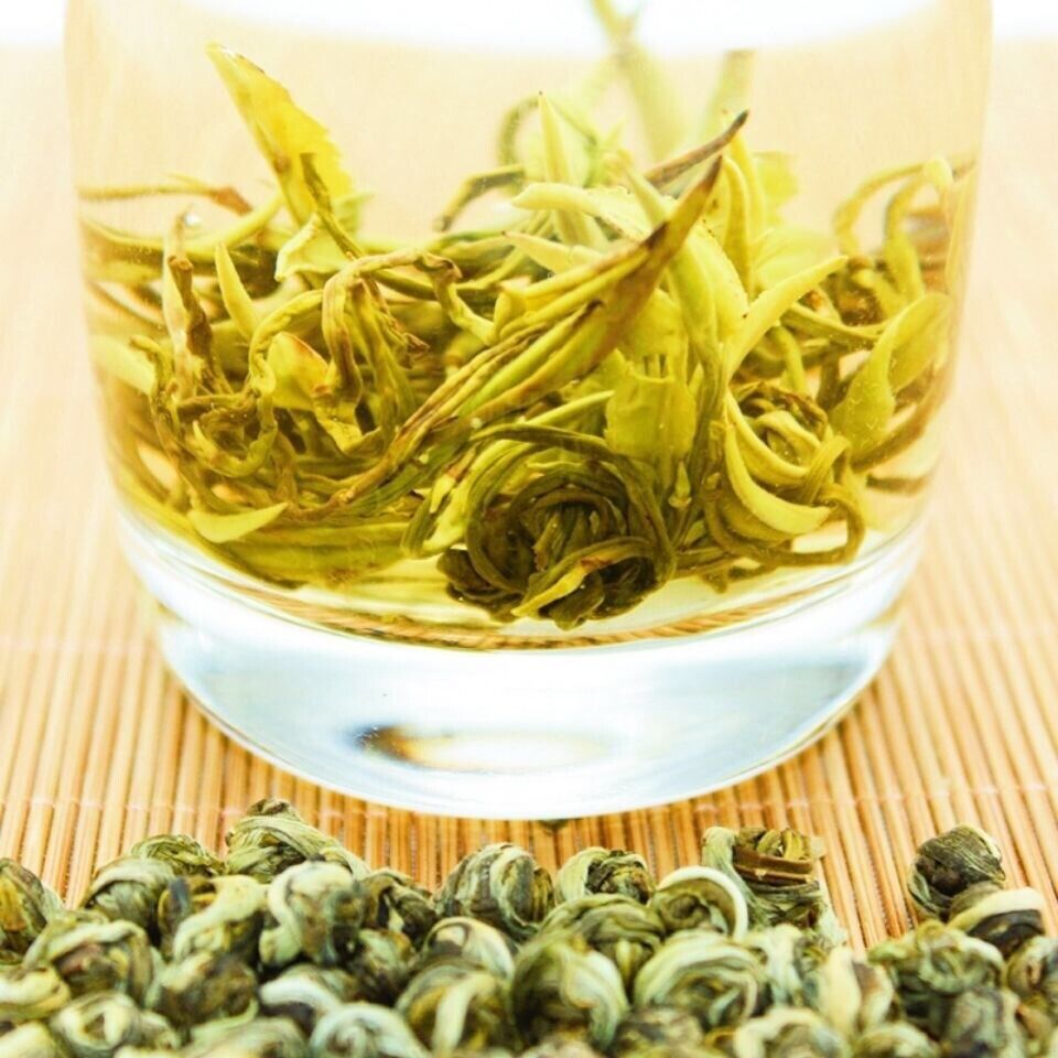 Top Premium Jasmine Dragon Pearl Ball Tea Puer King Chinese Green Flower Tea