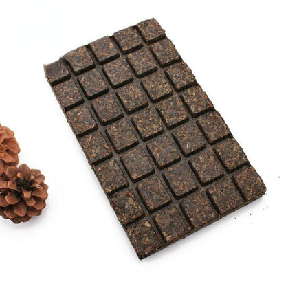 HE ZHUANG CHA China Anhua Baishaxi Instant Dark Tea Brick Tea Shortcut 450g-