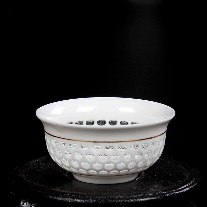 2pcs/lot porcelain tea cup 45ml Chinese kungfu tea cup small size ceramic cups