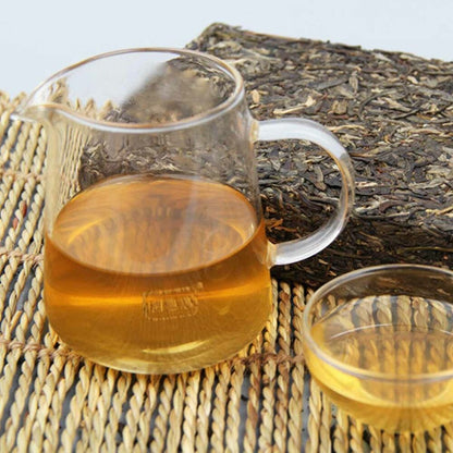 1000g Chinese High Quality Sheng Pu-erh Brick Green Food Cha Puer Old Tree Tea