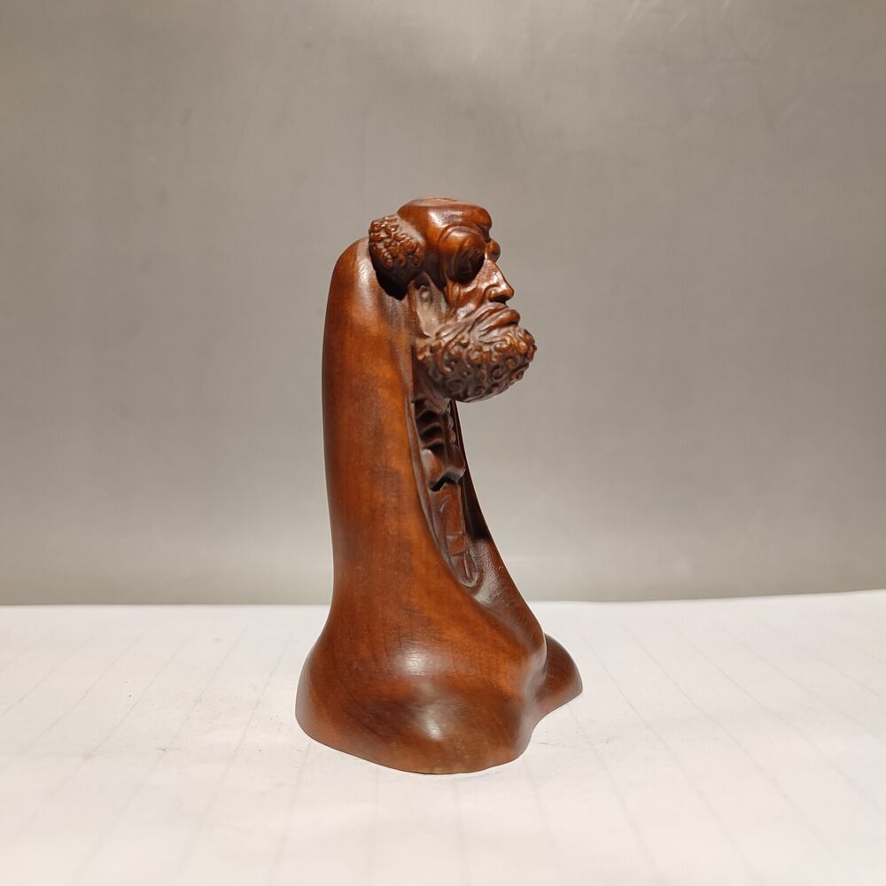 vintage buddha antique wood carved figures gift wooden dharma statue carving