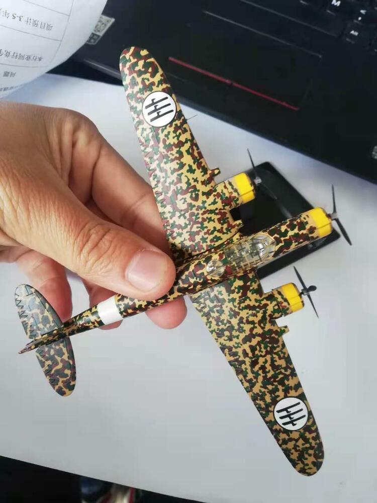 New 1:144 Scale Italian Cant Z 1007bis Alcione Aircraft Metal + Plastic Model