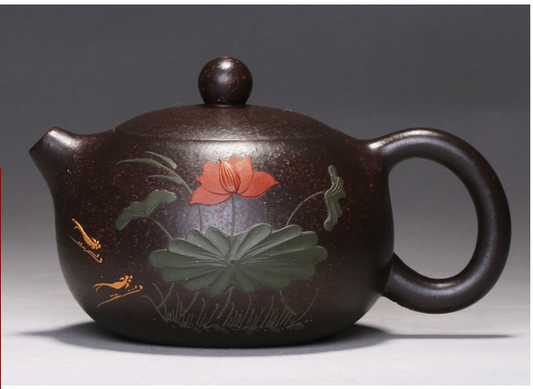 Chinese Yixing Zisha Clay Handmade Exquisite Teapot #855412