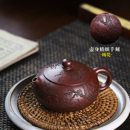 Yixing, China Handmade Purple Clay Pot Dark Fragrance Xishi Tea Making Set