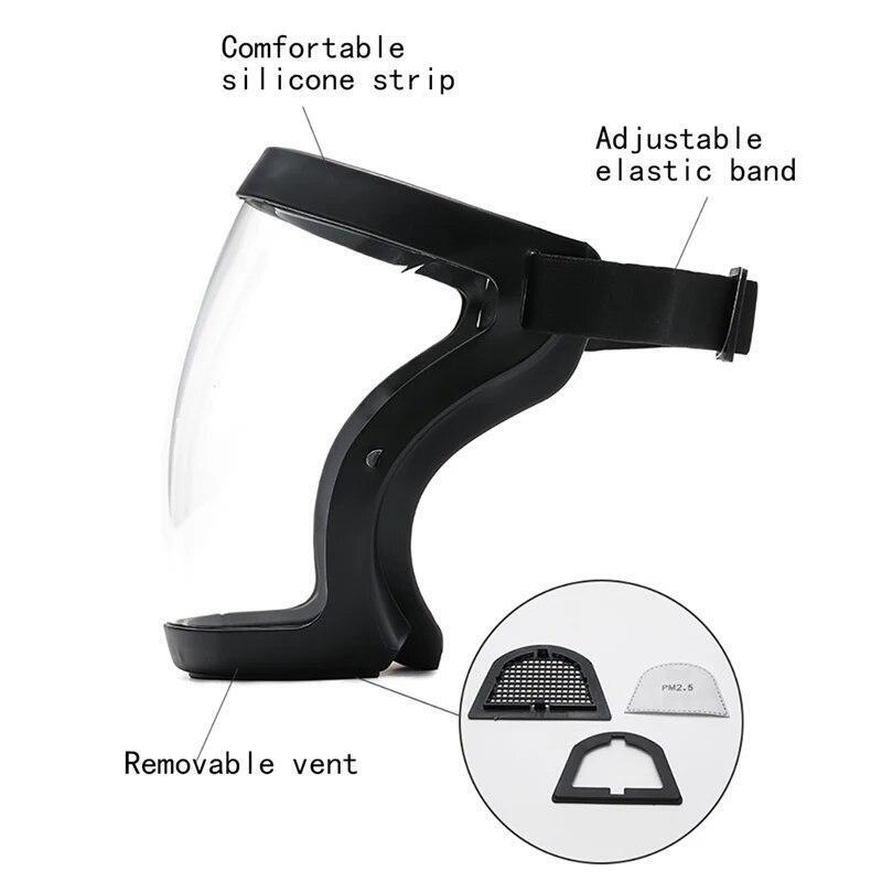 Uvex Bionic Face Shield Helmet Mask Clear Visor Protective Cover Safety Grinding