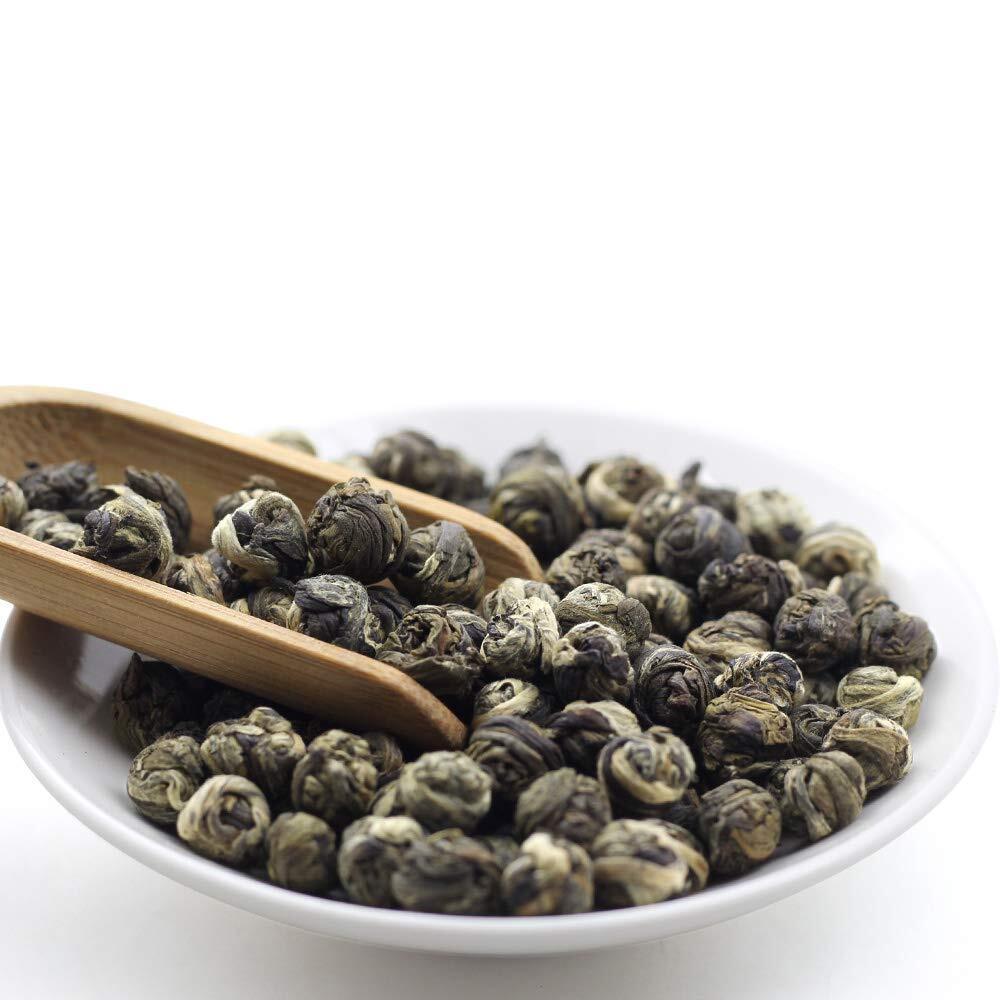 100g/3.53oz Jasmine Dragon Ball Tea Grüner Tee mit angenehmem Jasmin-Aroma