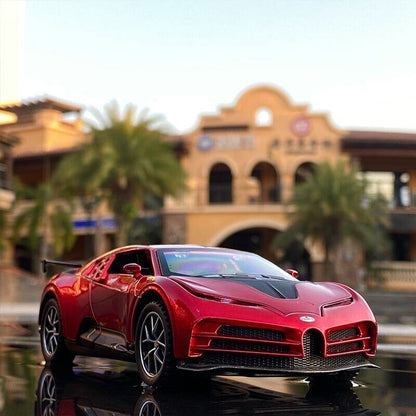 1:32 Bugatti Centodieci Diecast Model Car Toy Vehicle Collection Metal Kids Gift