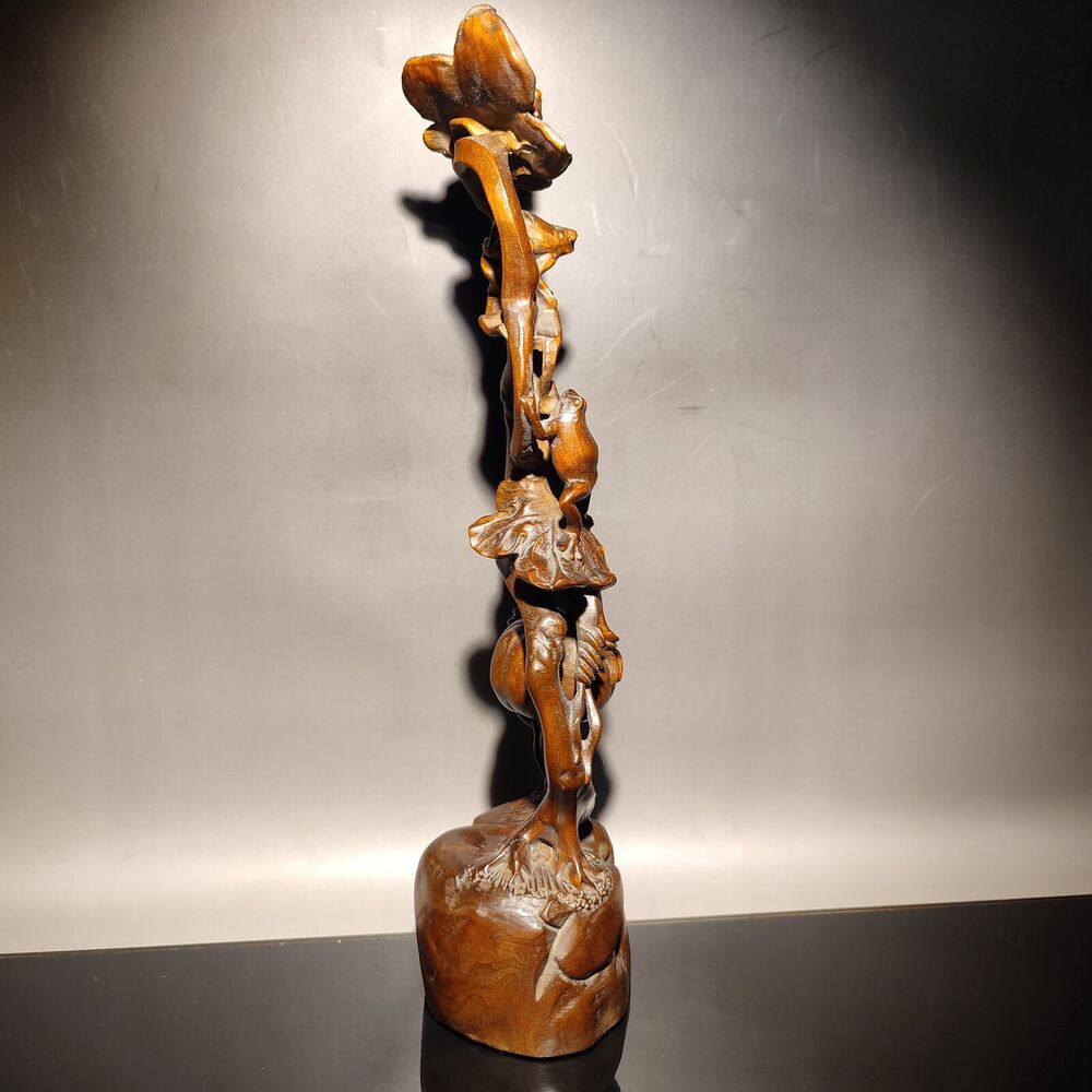chinese wooden statue carving sculpture Boxwood home decor decorative sculpture