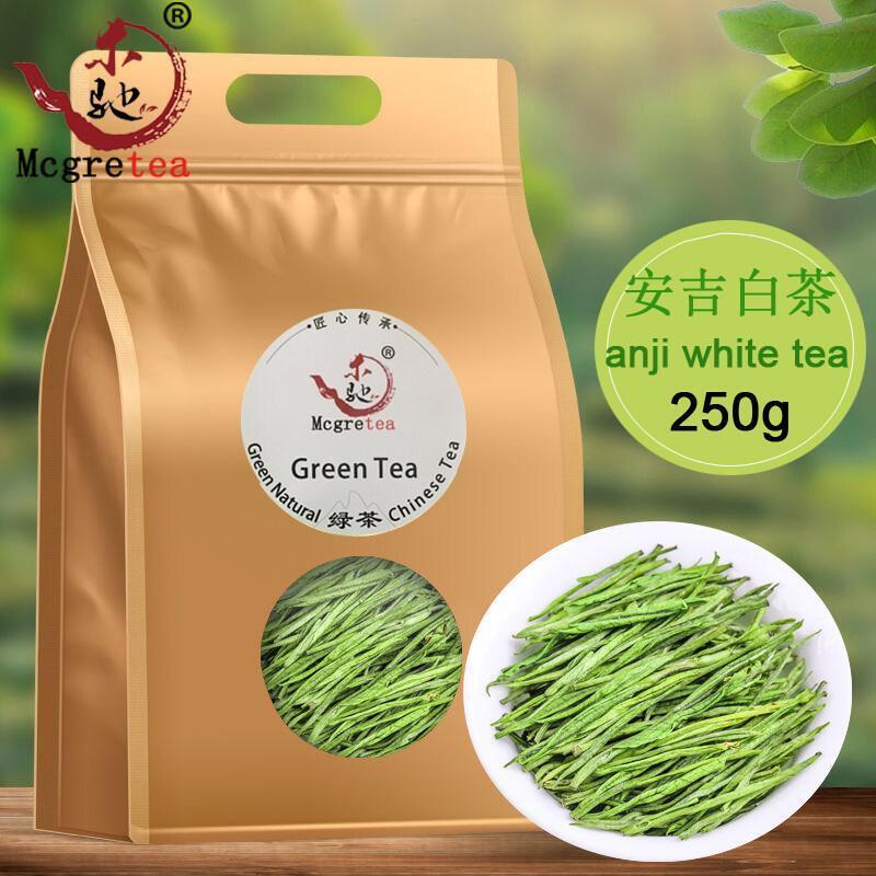 2023 New Tea Authentic Anji White Tea White Golden Bud Spring Green 250g