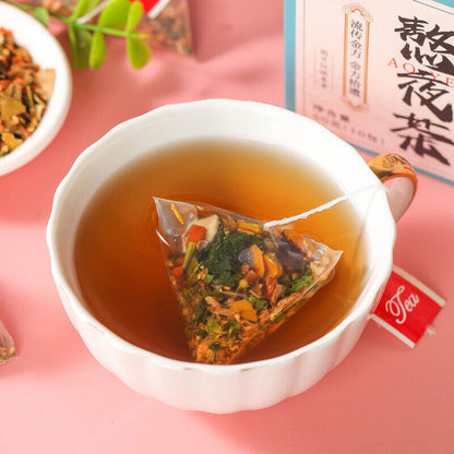 婉明Late night tea Tea Lotus Seed Mulberry Tea Flower Tea Long Staying Up Late