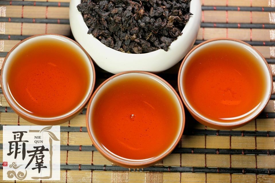 Chinese oolong tea black oolong Hei Wu Long Чёрный улун 250g