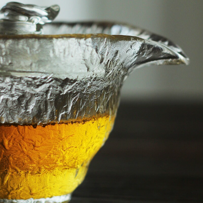 Heat-resistant Glass Gaiwan Clear Tureen