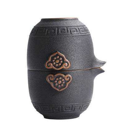 High Grade Chinese Tea Travel Set Ceramic Portable Teapot Porcelain Tea Ceremony