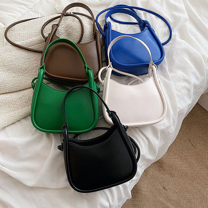 Handle Crossbody Bag Women Handbag PU Leather Shoulder Bags Store