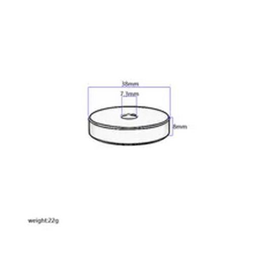 Vinyl Record Turntables Adapter Solid Aluminum Vinyl Records Adapter Player 7"