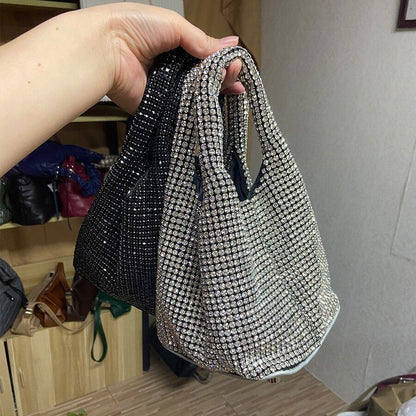 2022 New Bag Women Handbags Mesh Shoulder Crossbody Bags Evening Party Purse