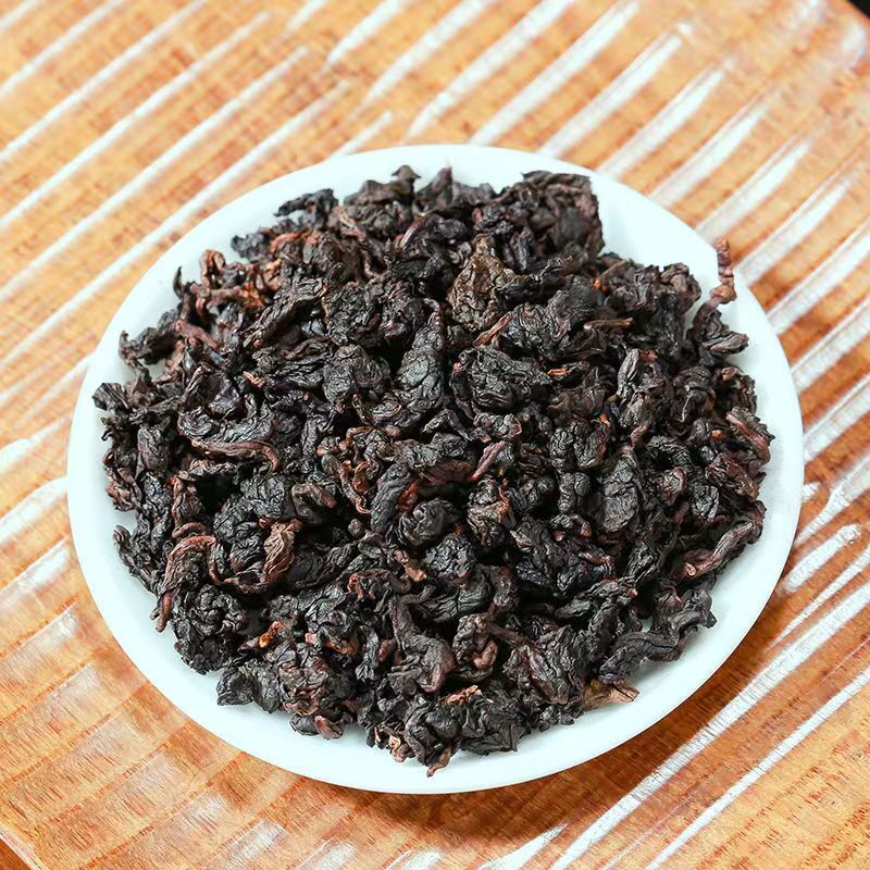 250g/Bag Oil Cut Black Oolong Tea Vacuum Package Roasted Tea Chinese Black Tea