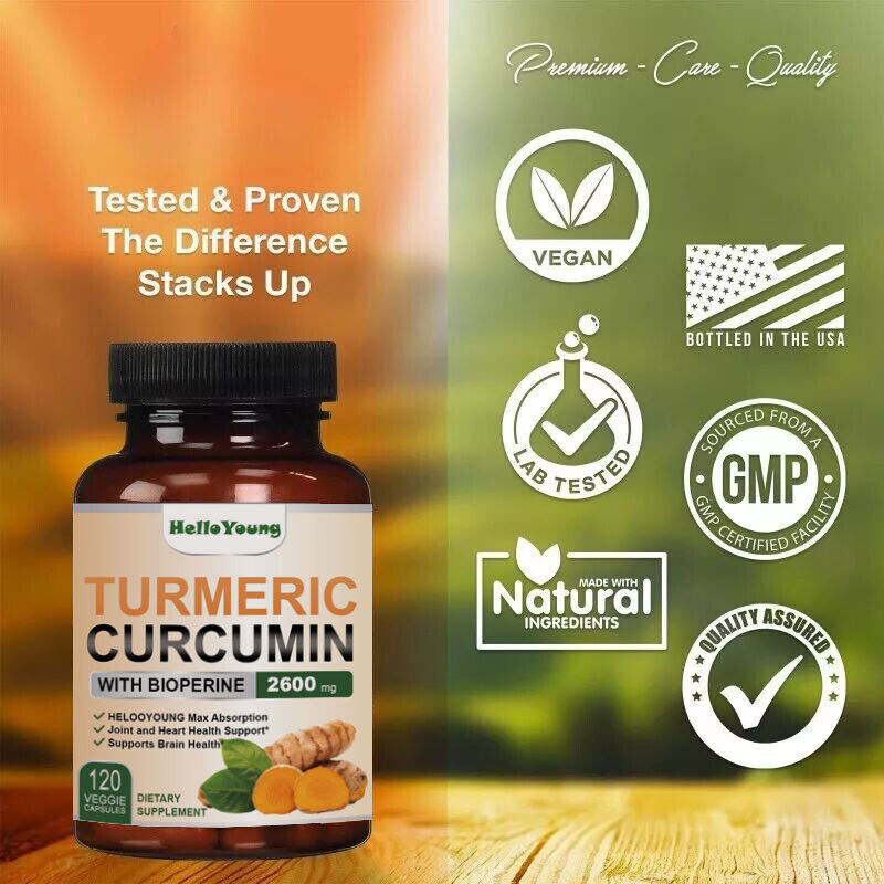 Organic Turmeric Curcumin Supplement