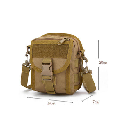 Mens Tactical Backpack Messenger Bag Military Sling Shoulder bag Camping Hiking