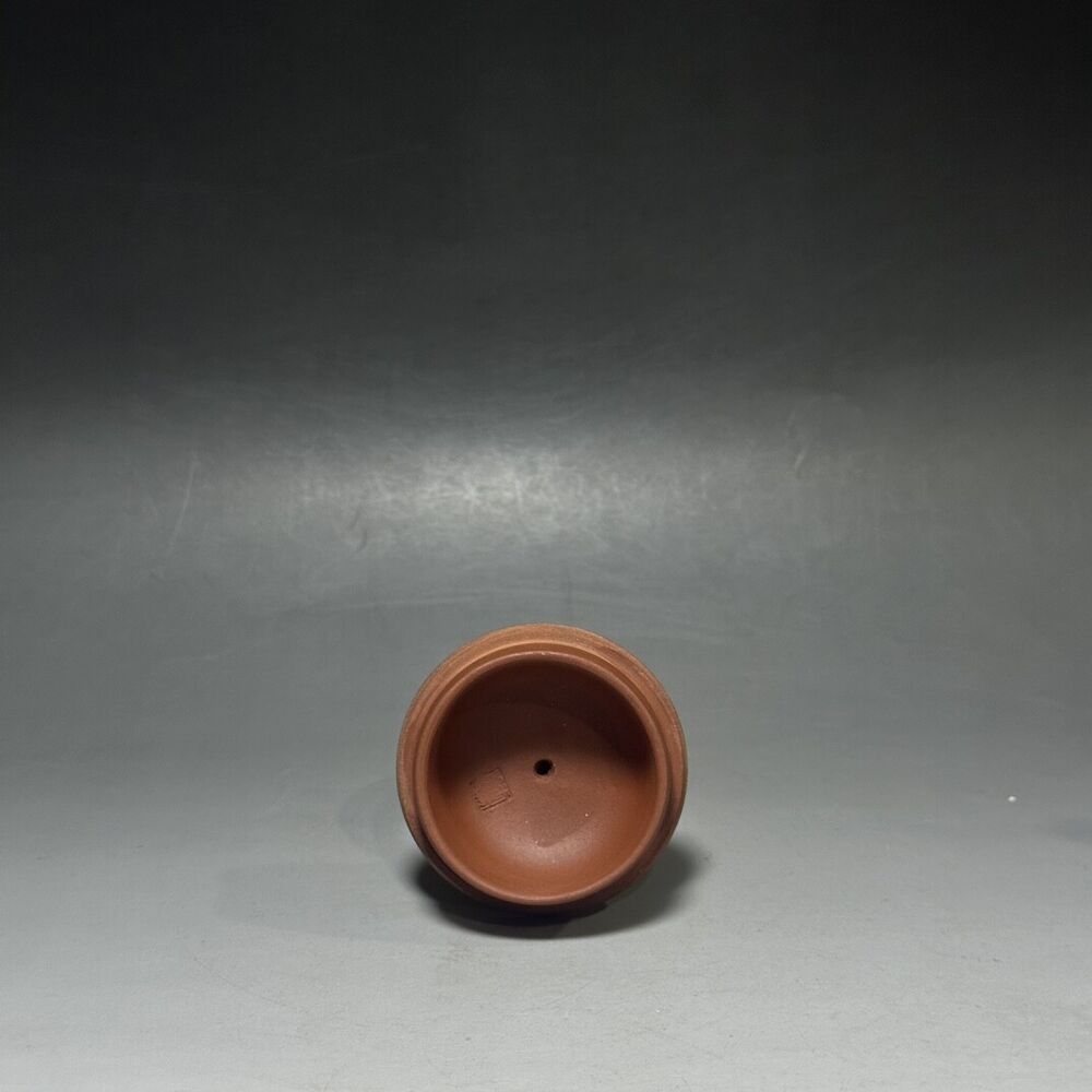 vintage chinese yixing purple clay teapot zisha ceremony carving Collectible art