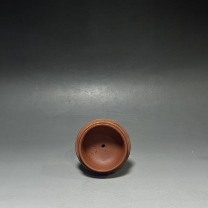 vintage chinese yixing purple clay teapot zisha ceremony carving Collectible art