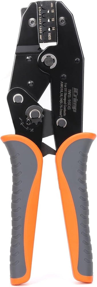 IWISS Ratchet Deutsch Crimp Tool for DT Connector Deutsch Open Barrel Terminal