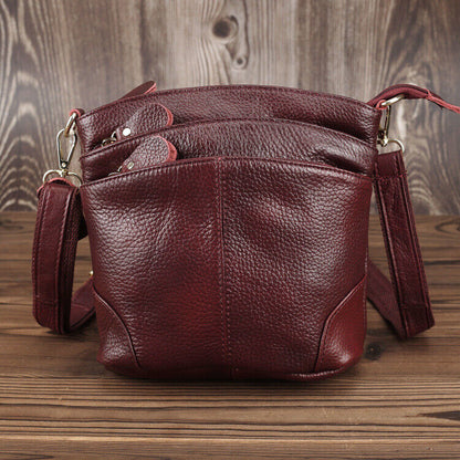 Cow Leather Women's Sling Shoulder/Messenger Bags Designer Small Crossbody Bag