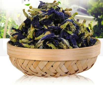 250 Grams (8.8 Oz) Naturally Produced Blue Butterfly Pea Flowers Dried Flowers