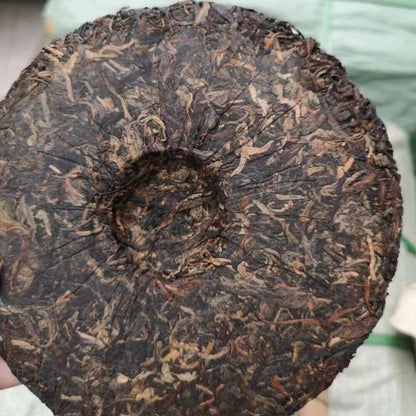 357g Yunnan Old Pu-erh Raw Tea Cake 1999 Aged Puerh Sheng Tea Raw Pu'er Cake Tea