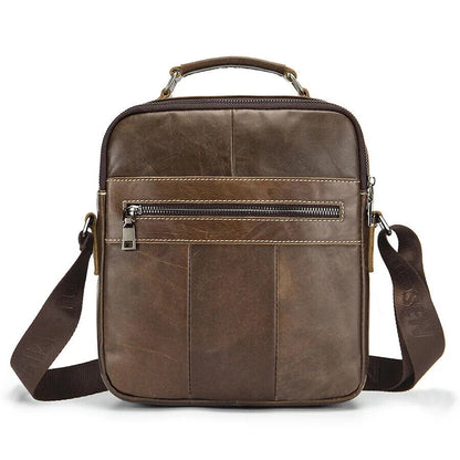 Men Shoulder Bag Crossbody Bag Men Cowhide Messenger Bag Male Business Handbag