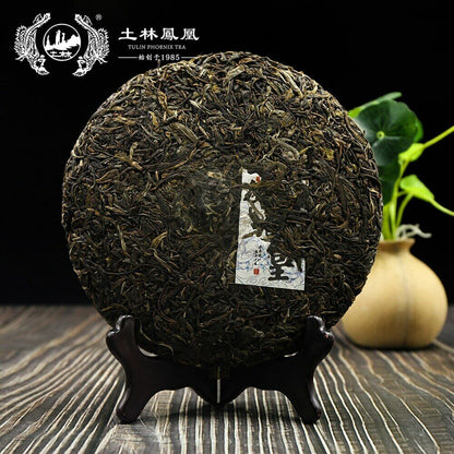 2018 TuLin Phoenix Sheng Puerh Tea "China Fenghuang" Raw Puer Tea 357g