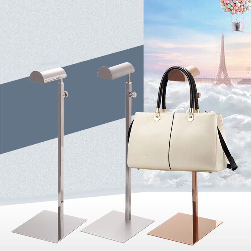 Bag Hanging Display Stand Rack djustable Storage Handbag Purse Hanger Shelf