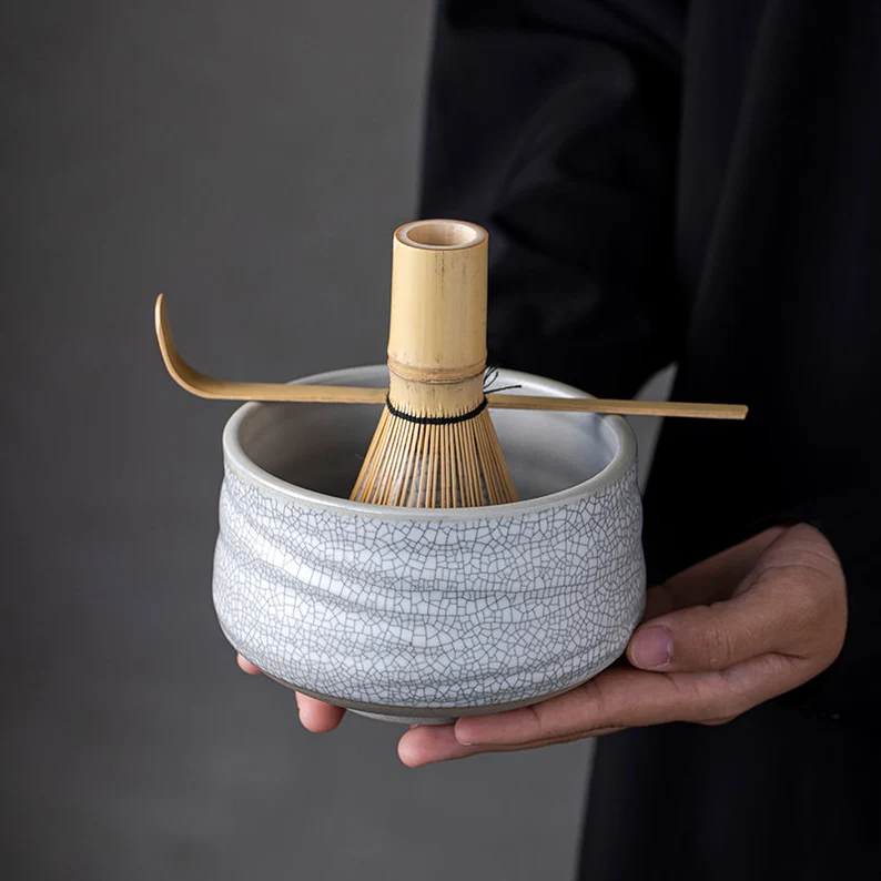 Embersceramic 4pcs/set Ceramic Matcha Set- Gift Set