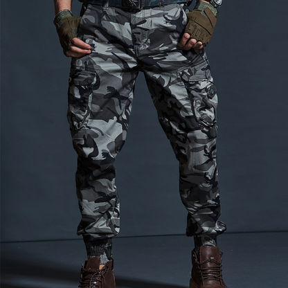 Khaki Pants Men Military Tactical Joggers Camouflage Cargo Pants Army Trousers