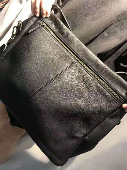 Cowhide Woven Bag is a One-Shoulder Cross-slung Bag for Women
