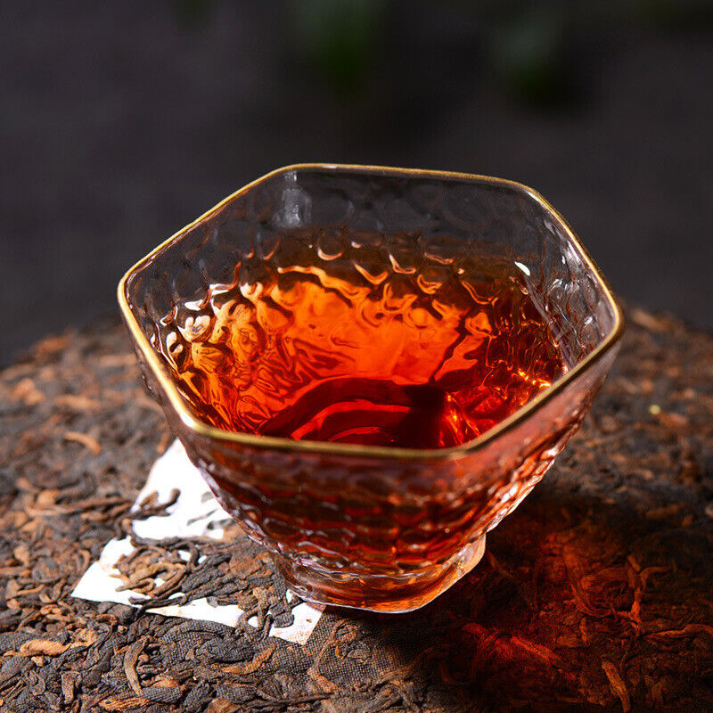 357g云南普洱茶熟茶 饼茶 357g Yunnan Pu'er Tea Ripe Tea Cake Tea Health Drink
