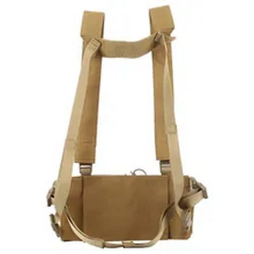 Military Army Gear Tactical Vest Chest Rig Bag Radio Harness Front Pouch Holster