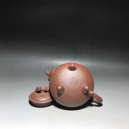 vintage chinese yixing purple clay teapot zisha ceremony teaware collection rare