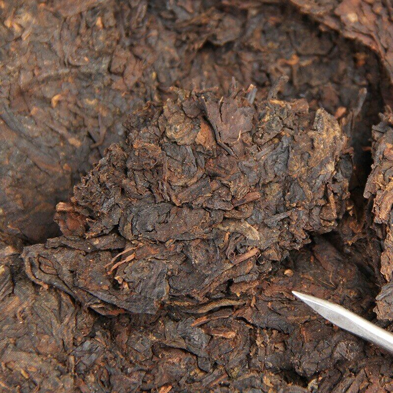 Menghai Old Puer Tea Batch 1701 Collection Ancient Ripe Puer Tea 357g/12.59oz