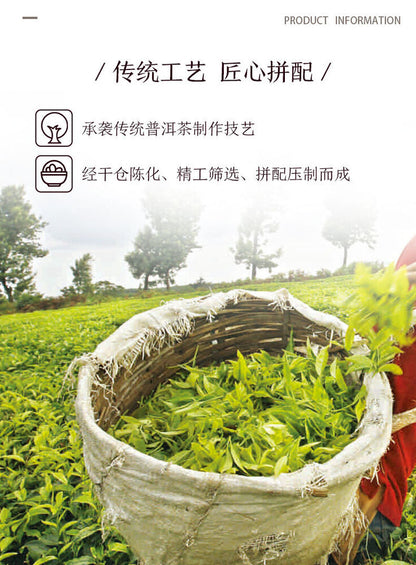 2019 Old Tree Chunqiu San Hao Raw Pu-erh Sheng Cha 357g Zhongcha Pu'er Puer Tea