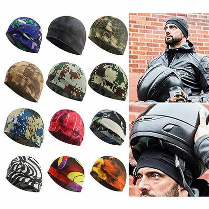 Sports Cap Quick Dry Inner Unisex Anti-Sweat Cooling Breathable Hat Bike Riding